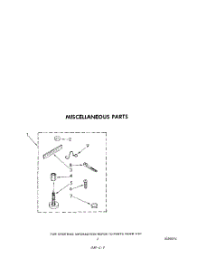 05 - Miscellaneous parts for Whirlpool Washer LA5330XSW1 from AppliancePartsPros.com