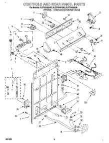 02 - Controls And Rear Panel parts for Whirlpool Washer 8LSP8245AW0 from AppliancePartsPros.com