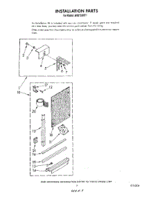 05 - Installation parts for Whirlpool Air Conditioner AR0700XT1 from AppliancePartsPros.com