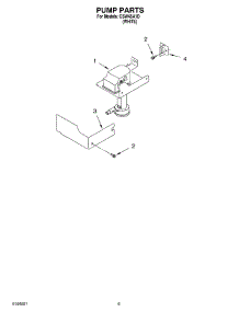 03 - Pump Parts parts for Whirlpool Ice Machine CSW45A1D from AppliancePartsPros.com