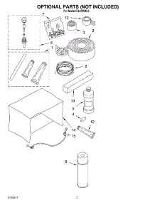 04 - Optional parts for Whirlpool Air Conditioner CA12WRL0 from AppliancePartsPros.com