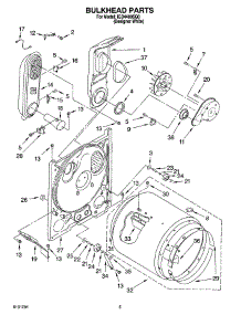 03 - Bulkhead Parts parts for Whirlpool Dryer IGD4400SQ0 from AppliancePartsPros.com