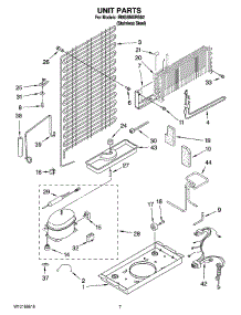 04 - Unit Parts parts for Whirlpool Refrigerator IR8GSMXRS02 from AppliancePartsPros.com