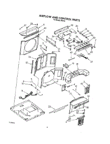03 - Airflow And Control parts for Whirlpool Air Conditioner RE81A from AppliancePartsPros.com