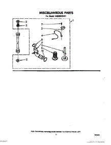 08 - Miscellaneous, Lit / Optional parts for Whirlpool Washer LA5580XKW1 from AppliancePartsPros.com