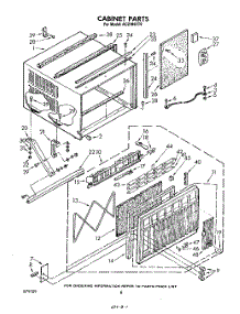 04 - Cabinet parts for Whirlpool Air Conditioner AC2104XT0 from AppliancePartsPros.com