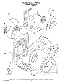 03 - Bulkhead Parts, Optional Parts (Not Included) parts for Maytag Dryer MED5900TW0 from AppliancePartsPros.com