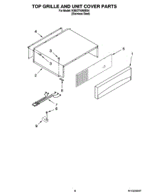 06 - Top Grille And Unit Cover Parts parts for Kitchenaid Refrigerator KBUDT4265E04 from AppliancePartsPros.com