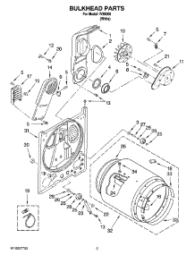 03 - Bulkhead Parts, Optional Parts (Not Included) parts for Whirlpool Dryer IV86000 from AppliancePartsPros.com
