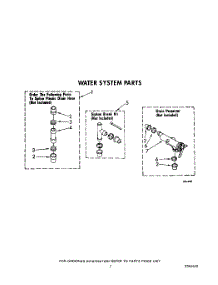 06 - Water System parts for Whirlpool Washer LA9320XTW1 from AppliancePartsPros.com