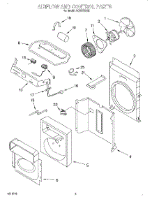 02 - Air Flow And Control parts for Whirlpool Air Conditioner ACS072XG0 from AppliancePartsPros.com