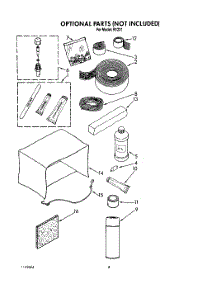 05 - Optional parts for Whirlpool Air Conditioner R1231 from AppliancePartsPros.com