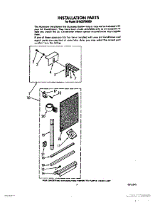 05 - Installation parts for Whirlpool Air Conditioner BHAC0700XS0 from AppliancePartsPros.com