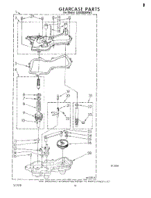 07 - Gearcase parts for Whirlpool Washer LA5580XPW1 from AppliancePartsPros.com