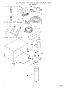 05 - Optional parts for Whirlpool Air Conditioner R1014 from AppliancePartsPros.com
