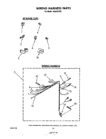 08 - Wiring Harness parts for Whirlpool Washer AX6245VG0 from AppliancePartsPros.com