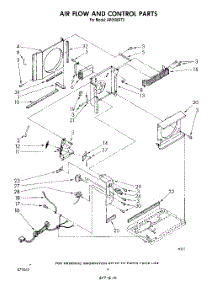 03 - Airflow And Control parts for Whirlpool Air Conditioner AR0500XT0 from AppliancePartsPros.com