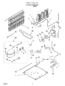05 - Unit parts for Whirlpool Refrigerator 3XKVN515002 from AppliancePartsPros.com