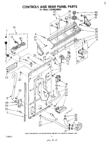 03 - Control And Rear Panel parts for Whirlpool Washer LA5460XMW1 from AppliancePartsPros.com