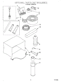 04 - Optional parts for Whirlpool Air Conditioner CA25WC90 from AppliancePartsPros.com