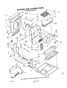 04 - Air Flow And Control , Lit / Optional parts for Whirlpool Air Conditioner ALF21040 from AppliancePartsPros.com