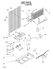 04 - Unit Parts parts for Whirlpool Refrigerator ST14CKXKQ02 from AppliancePartsPros.com