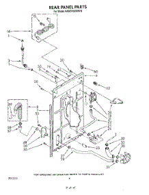 03 - Rear Panel parts for Kitchenaid Washer KAWE460WAL0 from AppliancePartsPros.com