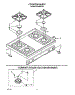 02 - Cooktop, Complete Sealed Gas Burner