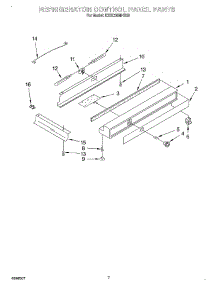 05 - Refrigerator Control Panel parts for Kitchenaid Refrigerator KSSC36MHS00 from AppliancePartsPros.com