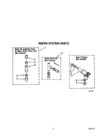 06 - Water System parts for Whirlpool Washer LA7680XTG1 from AppliancePartsPros.com