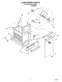 04 - Container Parts parts for Whirlpool Compactor GACP15XXMG0 from AppliancePartsPros.com