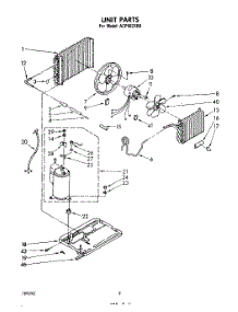 02 - Unit Parts parts for Whirlpool Air Conditioner ACP502XR0 from AppliancePartsPros.com