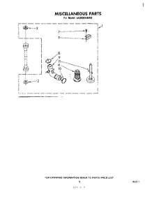 07 - Miscellaneous , Literature And Optional parts for Whirlpool Washer LA5600XMW0 from AppliancePartsPros.com