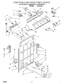 02 - Controls And Rear Panel parts for Whirlpool Washer LLN8244BN0 from AppliancePartsPros.com