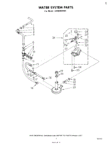05 - Water System parts for Whirlpool Washer LA9800XKW2 from AppliancePartsPros.com