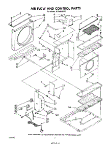 03 - Airflow And Control , Lit / Optional parts for Whirlpool Air Conditioner ACW864XP0 from AppliancePartsPros.com