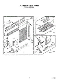 05 - Accessory Kit, Lit / Optional parts for Whirlpool Air Conditioner AC2504XS0 from AppliancePartsPros.com