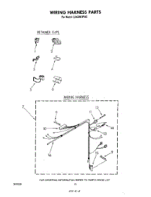 08 - Wiring Harness parts for Whirlpool Washer LA6300XPW5 from AppliancePartsPros.com
