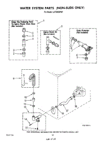 09 - Water System parts for Whirlpool Washer LA7900XPW1 from AppliancePartsPros.com