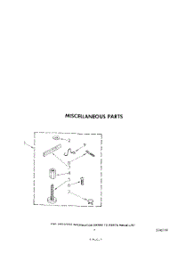05 - Miscellaneous parts for Whirlpool Washer 3LA5580XSW1 from AppliancePartsPros.com