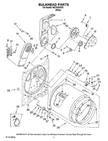 03 - Bulkhead Parts, Optional Parts (Not Included) parts for Maytag Dryer NED5500TQ0 from AppliancePartsPros.com
