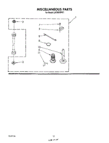10 - Miscellaneous, Literature And Optional parts for Whirlpool Washer LA7900XPW1 from AppliancePartsPros.com