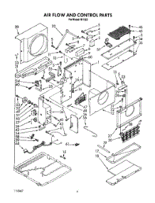 03 - Air Flow And Control parts for Whirlpool Air Conditioner BFRH123 from AppliancePartsPros.com