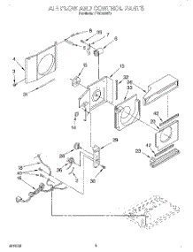 02 - Air Flow And Control parts for Whirlpool Air Conditioner TA07002F0 from AppliancePartsPros.com
