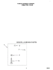 03 - Miscellaneous parts for Whirlpool Washer 4LSC8255BN2 from AppliancePartsPros.com