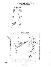 08 - Wiring Harness parts for Whirlpool Washer LA5400XPW5 from AppliancePartsPros.com