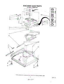 07 - Machine Base parts for Whirlpool Washer LA6888XTF0 from AppliancePartsPros.com