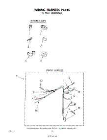 08 - Wiring Harness parts for Whirlpool Washer LA5600XPW3 from AppliancePartsPros.com