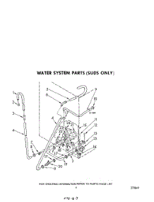 07 - Water System (Suds Only) parts for Whirlpool Washer LA5800XPW0 from AppliancePartsPros.com