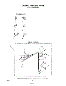 09 - Wiring Harness parts for Whirlpool Washer LA6090XSW0 from AppliancePartsPros.com